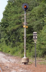NB approach signal on the GFRR Adel-Perry line